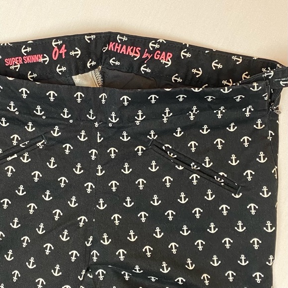 Gap | Black Anchor Cropped Pants - Super Skinny - Picture 4 of 4